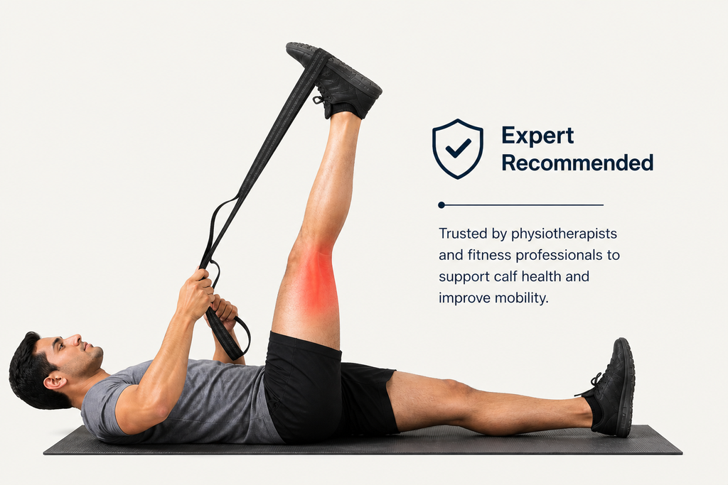 Foot and Calf Fascia Yoga Stretcher